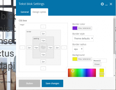 WP Bakery page builder